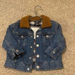Teddy colar denim jacket